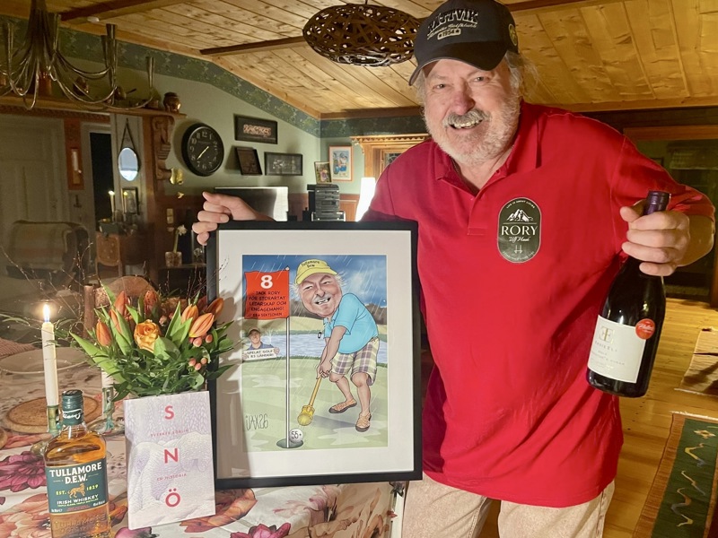 Ulf Rory Haak har avgått som ordförande i 55+ sektionen - siktar på spelande i 100 länder