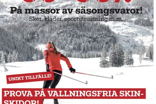 Skidprovardag på golfklubben 25 januari