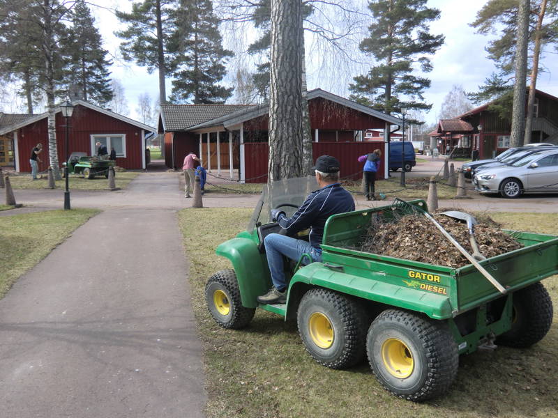 Säsongens första städdag