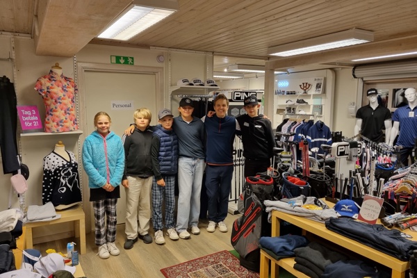 Avslutningsvecka för juniorträning