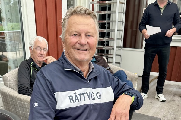 Mats Friberg firade 75 år med vinst