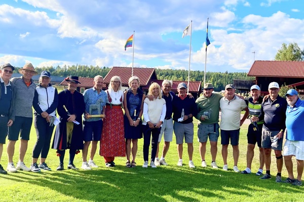 Rafflande finalspel när Peter Johansson vann årets 55+ Invitational