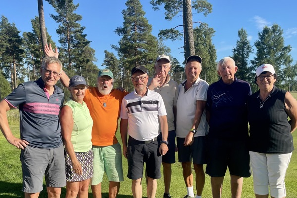 Klubbordförande Philip Hagberg segrade i slaggolf