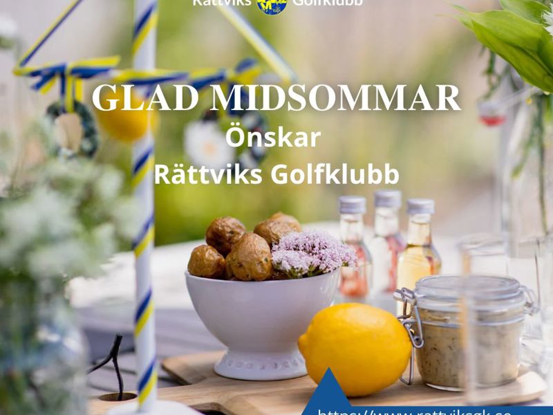 Glad Midsommar från oss på Rättviks Golfklubb!