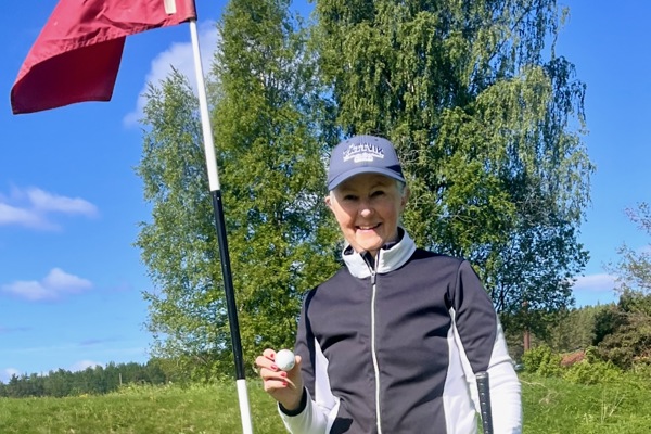 Agneta gjorde HIO när Sivert vann