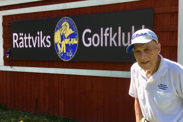 Marc Olsson har spelat golf i 67 år